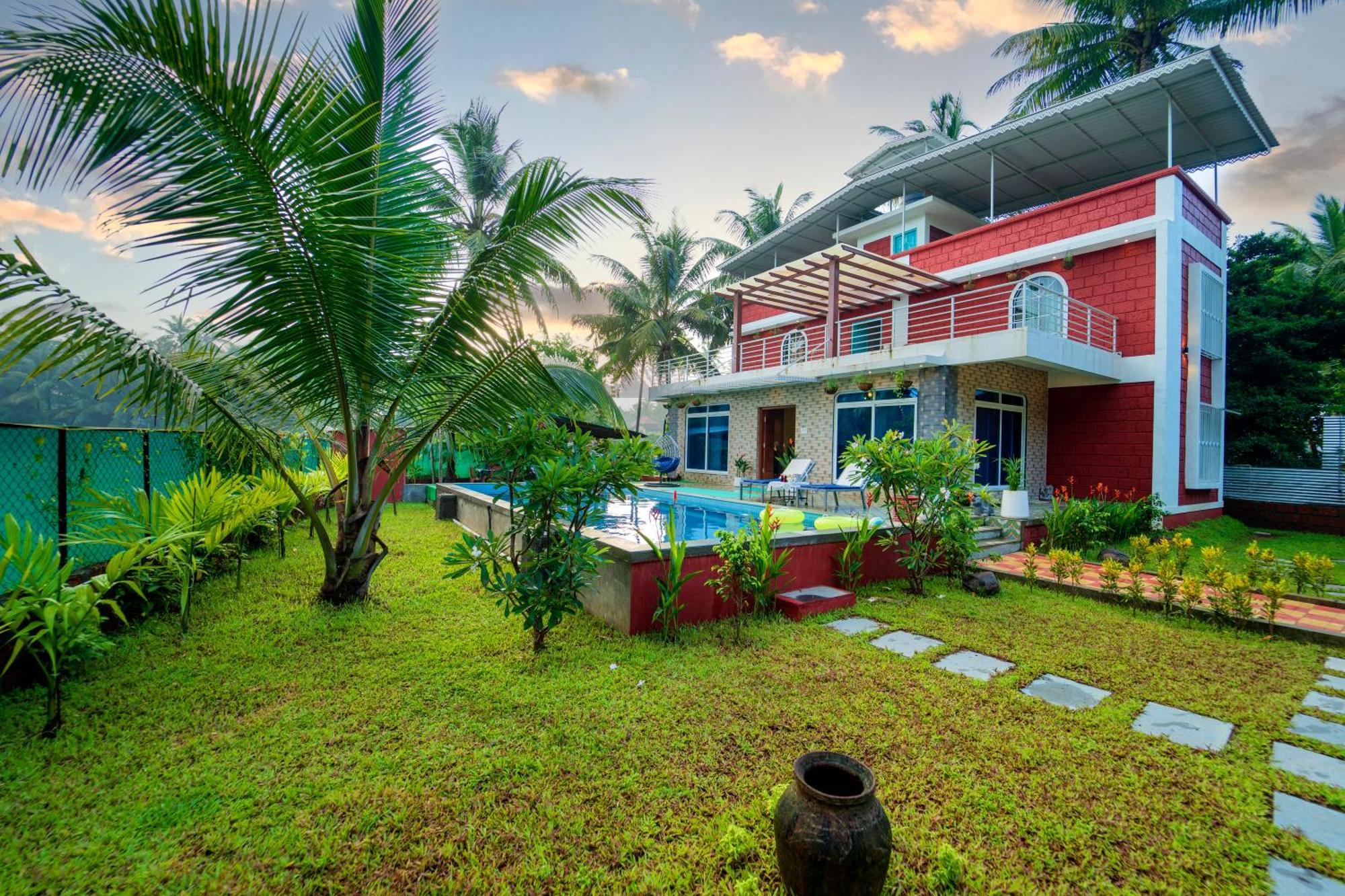Spicy Mango Villa Elegano - Luxurious Villa Near Nagaon Beach, Alibag Bagian luar foto