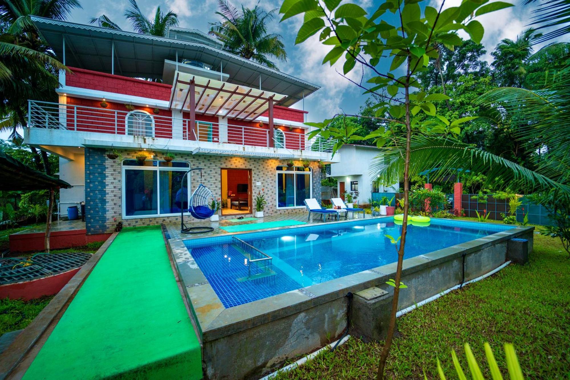 Spicy Mango Villa Elegano - Luxurious Villa Near Nagaon Beach, Alibag Bagian luar foto